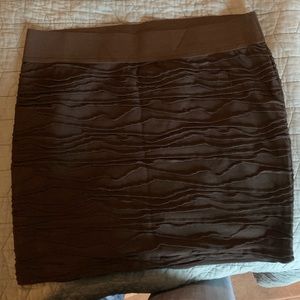 Maurice’s Black Textured Skirt